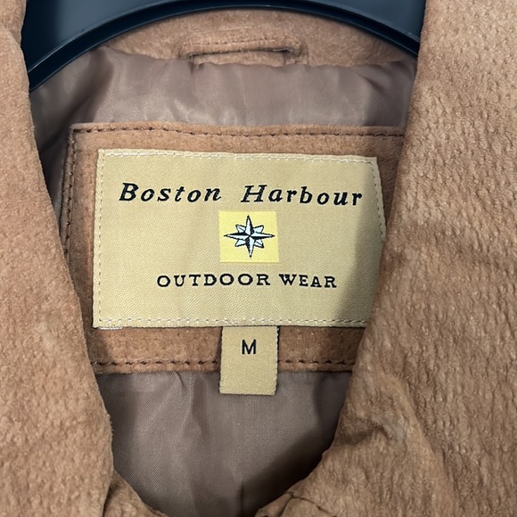 Boston Harbour Tan Leather Coat - Picture 3 of 8